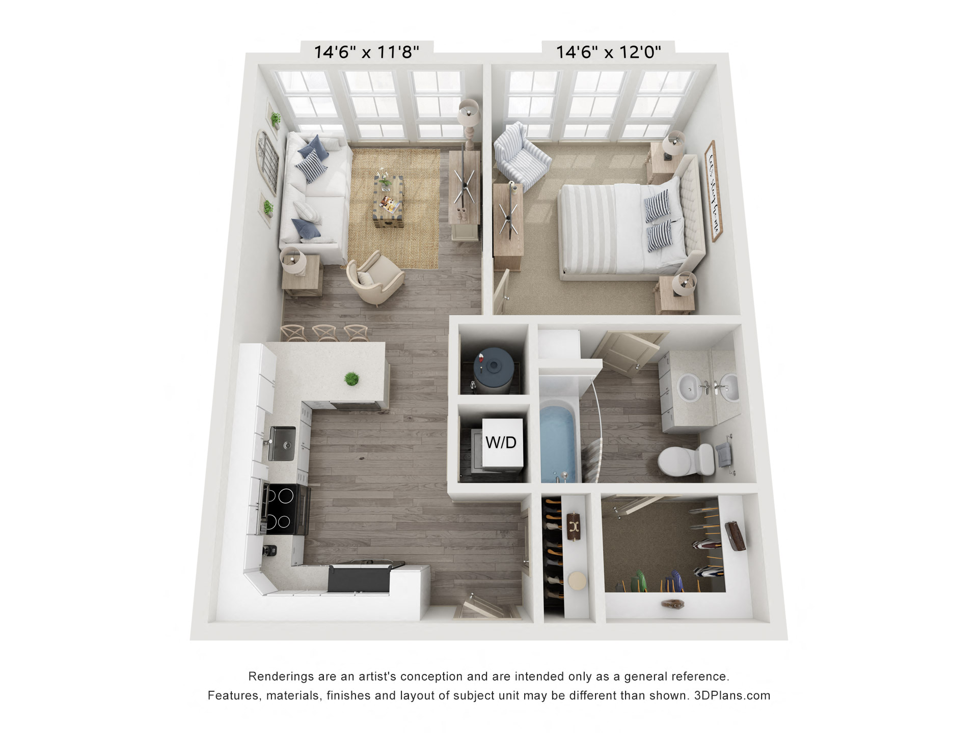 Suite A Floorplan